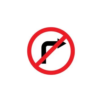 Road sign icon vector Stock Illustration
