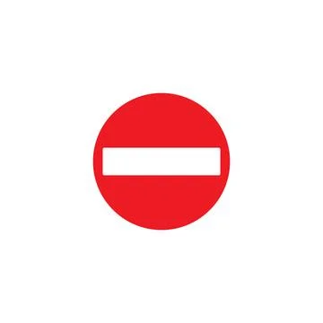 Road sign icon vector Stock Illustration