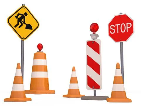 Road Sign Stock Illustration
