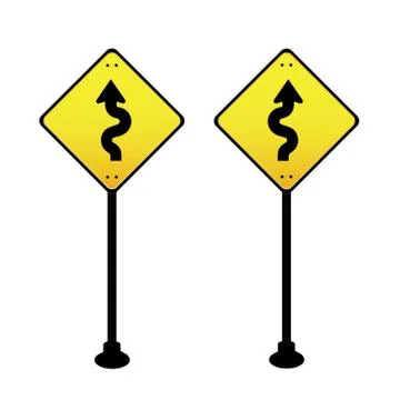 Road sign Stock Illustration