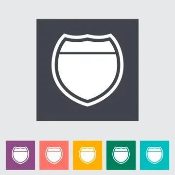 Road sign. Stock Illustration