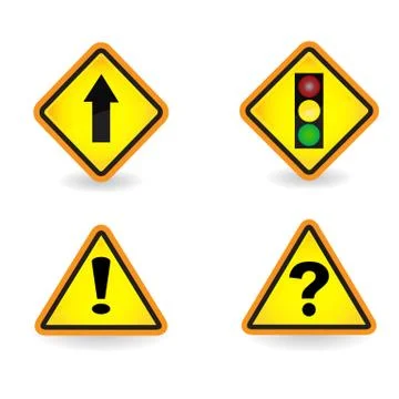 Road sign Stock Illustration