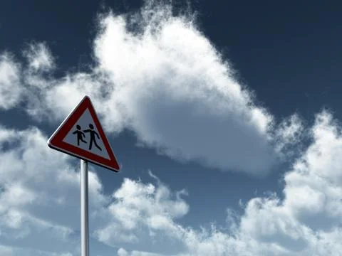 Road sign Stock Illustration