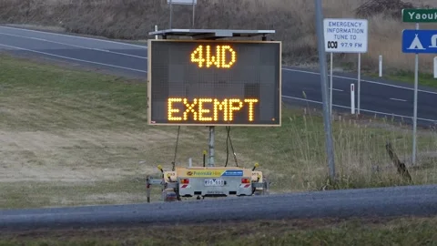 Road sign indication Snow chains must be carried Stock Footage 280145593