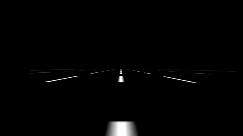 Road Sign Lane Technology Background Loop Vidéo 126701514