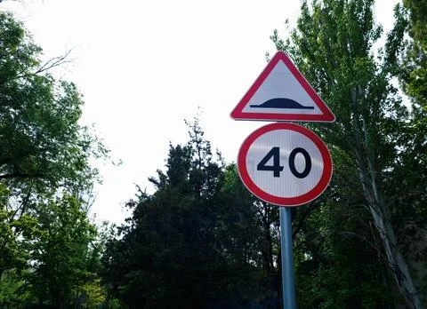 Road sign Stock Photos