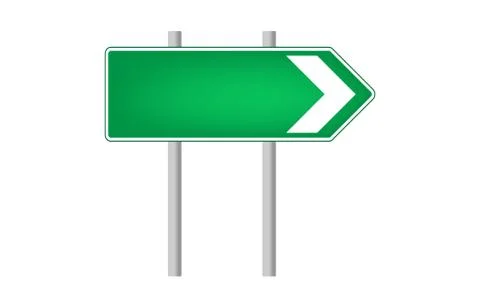 Road sign - UK Stock Illustration
