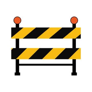 Road sign under construction repair icon. Vector graphic Stock Illustration