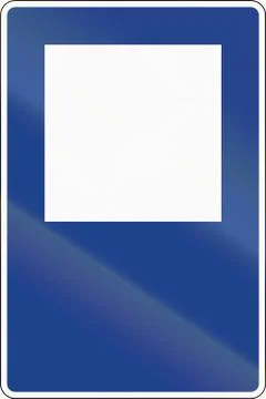 Road sign used in Spain - Other services Stock-Illustration