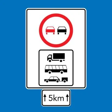 Road signs Stock Illustration