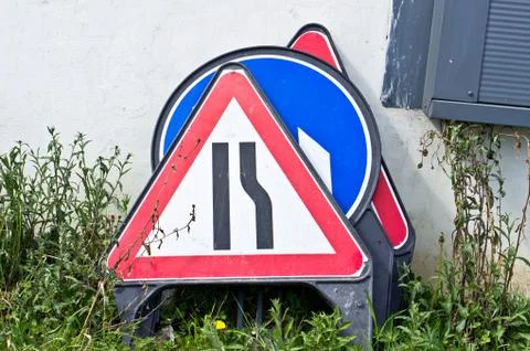 Road signs Stock Photos