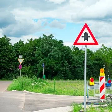 Road signs Stock Photos