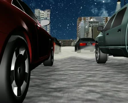 Road situation 3D Stock Footage 20467025