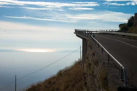 Road into the sky Stock Photos