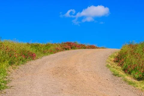 Road for the sky Foto stock