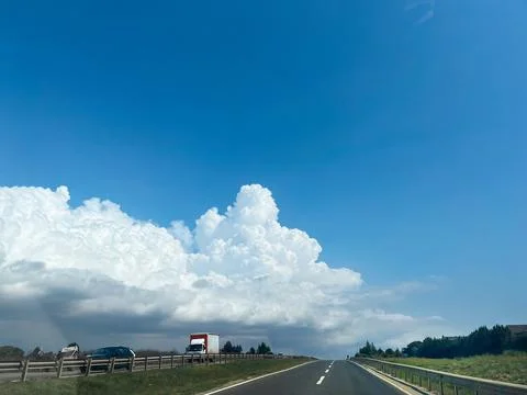 Road to the sky Stock Photos