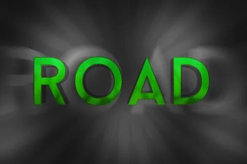 Road Slogan Text Stock Illustration