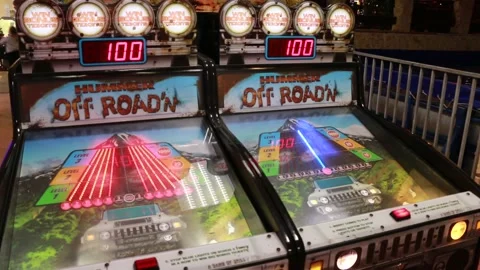 Off Road - Slot machine Stock Footage 132605305