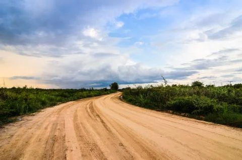 Road soil Stock Photos