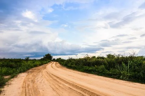 Road soil Stock-Fotos