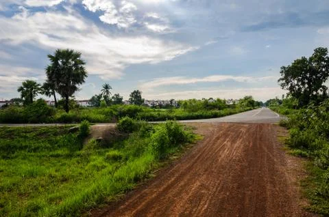 Road soil Stock Photos