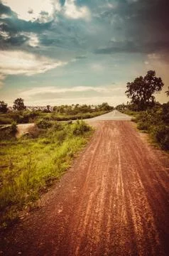Road soil Stock Photos