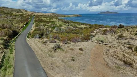 Road to somewhere. Foto stock