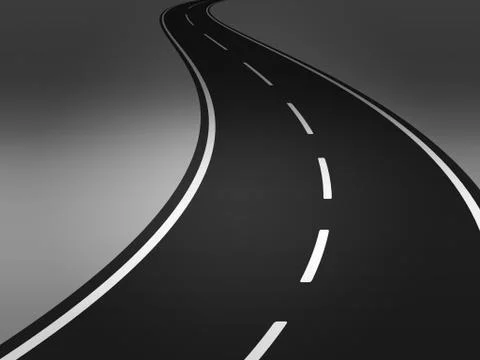 Road Spotlight Image Stock Illustration