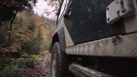 Off Road Staedy Shot Stock Footage 69087631