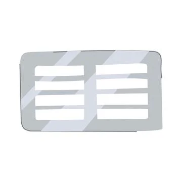 Road storm drain grate vector illustration Ilustración de archivo