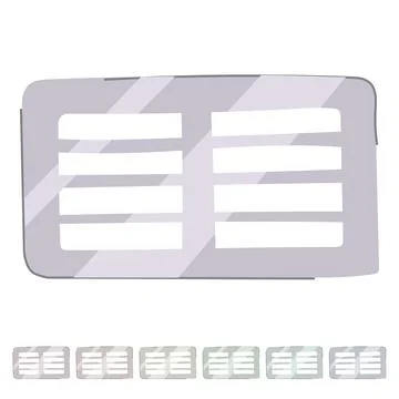 Road storm drain grate vector graphic イラスト素材