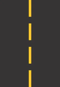 Road stretch illustration Stock Illustration