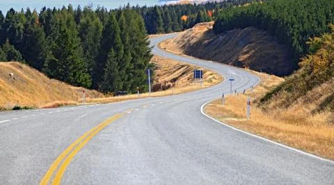 Road stretching out Stock Photos