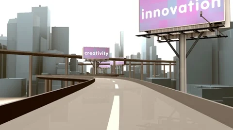 Road to Success (HD) Video stock 7258936
