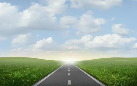 Road To Success Stock Illustration
