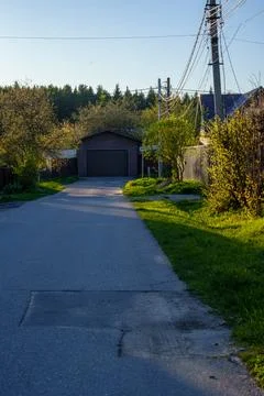 The road in the sun Stock Photos