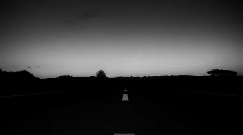 Road Sunrise 02 Stock Footage 33303282