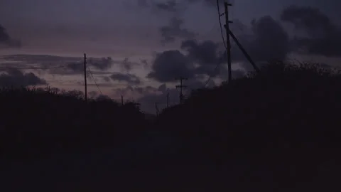 Road with sunset Stock Footage 167182937