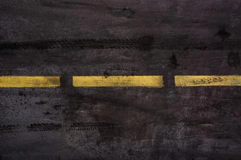 Road surface and marking Stock Photos