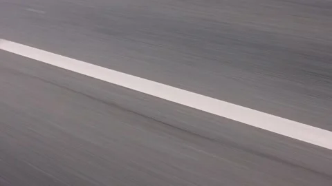 Road surface with road markings Stock Footage 134593664