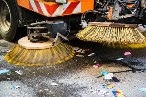 Road Sweeper Stock Photos