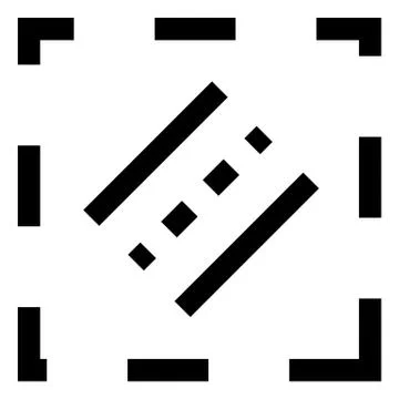 Road symbol with frame. Multilane road icon. Stock Illustration