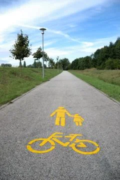 Road symbol Stock-Fotos