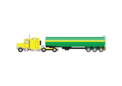 Road tanker Stock Illustration