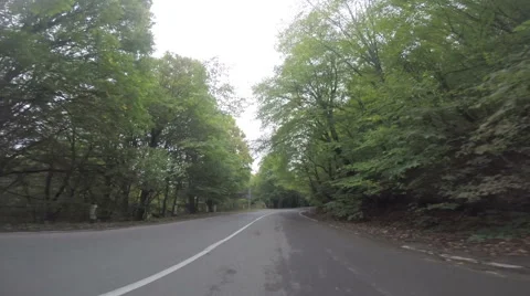 On a road to Tbilisi Stock Footage 52858673