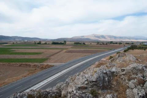 Road terrain Stock Photos