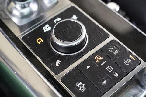Off-road terrain selection knob control 2 Stock Photos