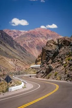 Road through Andes Stock Photos
