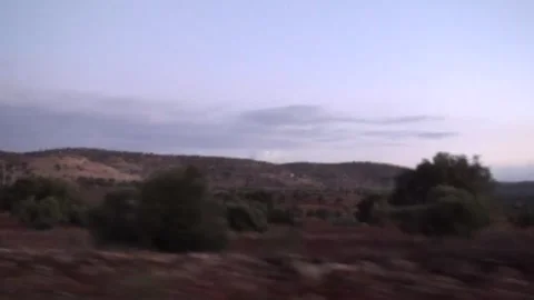 Road Through Desert in Morocco Stock Footage 322690379