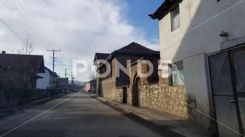 Road through the village